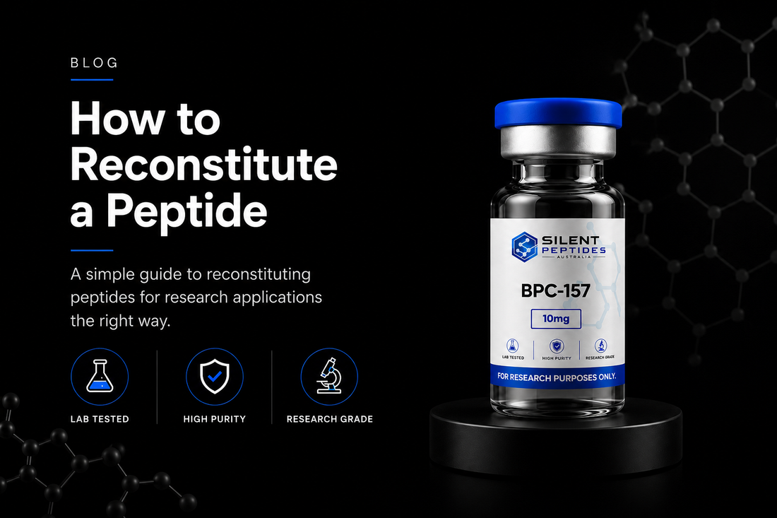 How to Reconstitute Peptides for Research Applications