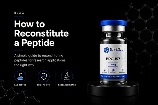 How to Reconstitute Peptides for Research Applications